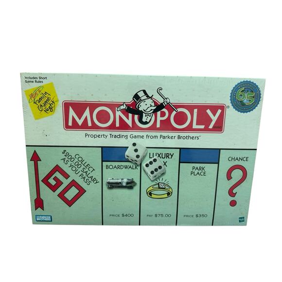 Parker Brothers Monopoly 1999 Edition Card Game - Picture 1 of 5